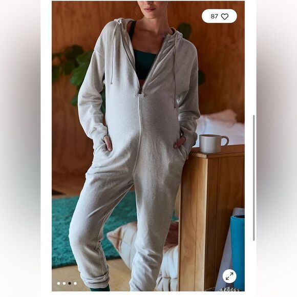 Free People Movement x Hatch Warm Up Jumpsuit Maternity M - Picture 8 of 9